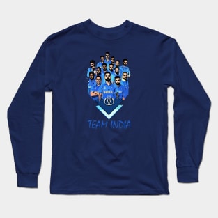 Fasbytes Team Indian Cricket Long Sleeve T-Shirt